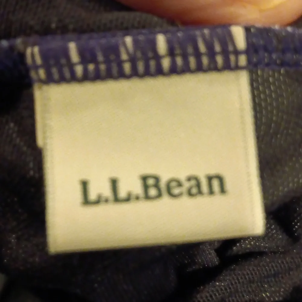 LL Bean geometric pattern swim tank - Picture 3 of 4